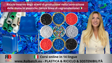Carica l'immagine nel visualizzatore di Gallery, Corso Online: Riciclo Interno dei Rifiuti di Produzione nella Lavorazione della Plastica – RECYCL-7001