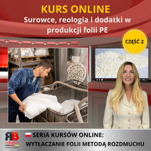 Načíst obrázek do prohlížeče Galerie, Online kurz: Suroviny a přísady při výrobě PE fólií (část 2) – BLFIL-P2-1002