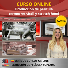 Načíst obrázek do prohlížeče Galerie, Online kurz: Výroba smrštitelné fólie a natahovacích kapucí (část 6) - BLFIL-P6-1006