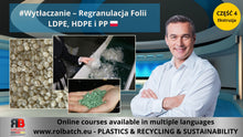 Carica l'immagine nel visualizzatore di Gallery, Corso Online: Estrusione della Plastica – Regranulazione di Film in LDPE, HDPE e PP (Parte 4) – EXTR-P4-1004