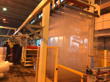 Tải hình ảnh vào trình xem Thư viện, Dây chuyền sản xuất màng đúc 3-5 lớp PP/PS đã qua sử dụng RBSDMS-IZS-678 - 1600 mm