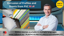 Load the image into the gallery viewer, Online Course: Plastic Extrusion – PVC Profile and Sheet Extrusion (Part 8) – EXTR-P-1008