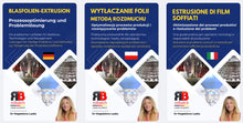 将图片加载到图库查看器，预订《Wytłaczanie folii metodą rozdmuchu: Optymalizacja procesów produkcji i rozwiązywanie problemów》

