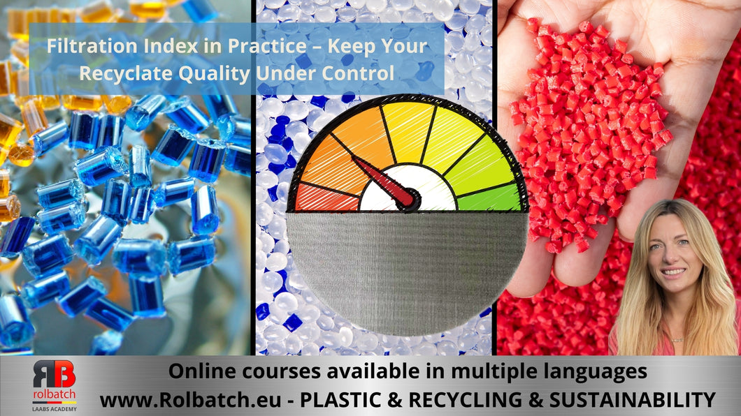 Filtration Index in Practice – Keep Your Recyclate Quality Under Control