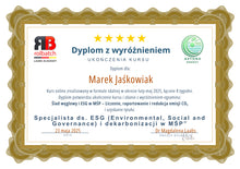 Ladda upp bild till gallerivisning, Online Course: Carbon Footprint and ESG for SMEs – Calculation, Reporting and Emission Reduction – (DECAR-3301)
