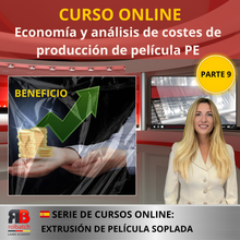 Load the image into the gallery viewer, Online Course: Economics and Cost Analysis of PE Film Production (Part 9) – BLFIL-P9-1009
