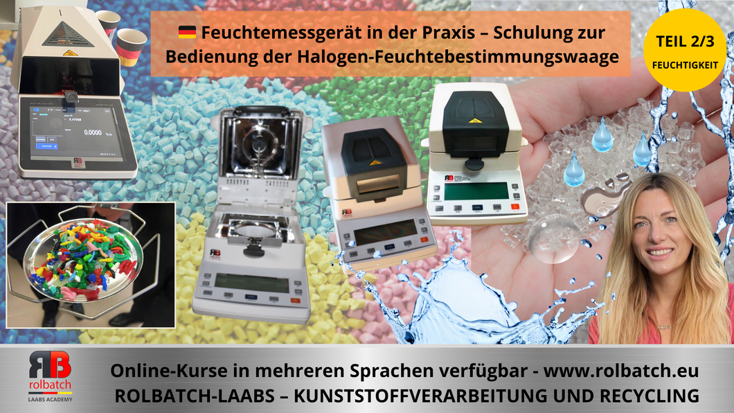 Moisture Balance in Practice - Moisture Analyzer Operation Course LAB-P2-2002