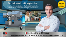 Načíst obrázek do prohlížeče Galerie, Online kurz: Extruze plastových trubek – Procesní parametry a nastavení linky pro extruzi trubek z HDPE a PP (část 2) – EXTR-PIPES-8002
