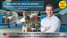 Carregar imagem no visualizador da galeria, Curso Online: Extrusão de Tubos Plásticos - Parâmetros de Processo e Configuração da Linha para Extrusão de Tubos de HDPE e PP (Parte 2) - EXTR-PIPES-8002
