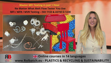 Load and play videos in gallery viewer, Master MFI Testing in 1 Hour – ISO 1133 &amp; ASTM D-1238 Online Training
