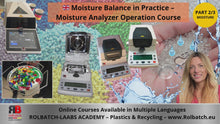 在图库查看器中加载和播放视频，Moisture Balance in Practice - Moisture Analyzer Operation Course LAB-P2-2002
